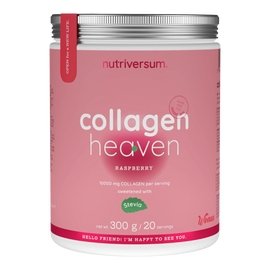 Collagen Heaven - 300 g - málna steviával - Nutriversum