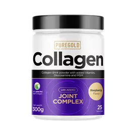Collagen Marha + Joint Complex kollagén italpor - Málna - 300g - PureGold
