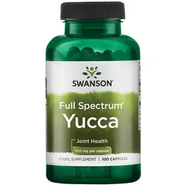 Swanson Yucca (Jukka pálma gyökér) 500 mg / 100 kapszula