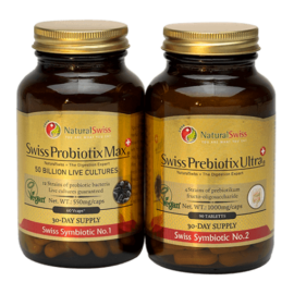 NaturalSwiss Szimbiotikum - Pre- és Probiotikum MAX-Ultra csomag