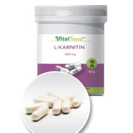 VitalTrend L-Karnitin tartarát 600mg kapszula
