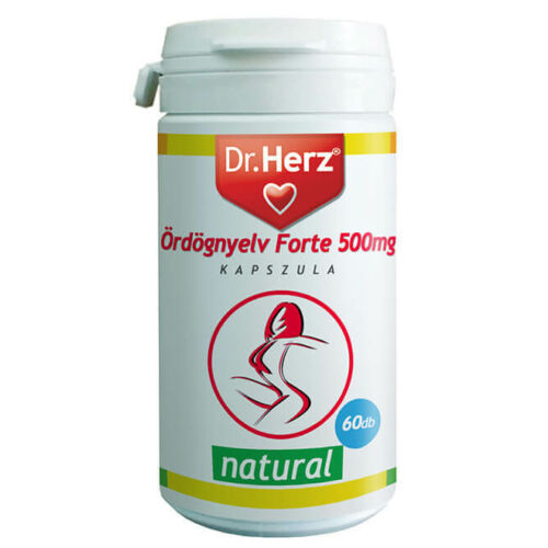 Dr. Herz Glücomannán "Ördögnyelv" Forte 500 mg kapszula 60 db