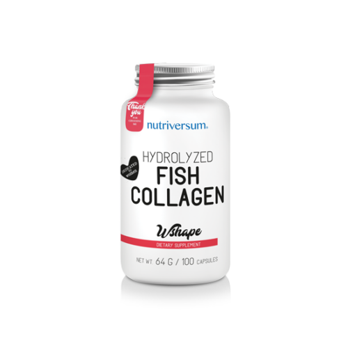 Nutriversum Fish Collagen - 100 kapszula - WSHAPE - Halkollagén