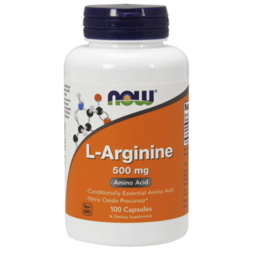 Now L-Arginine 500 mg - 100 Capsules