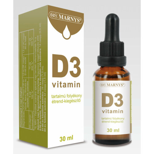 MARNYS D3-vitamin tartalmú folyékony