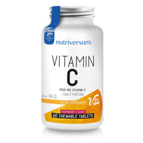 Nutriversum Vitamin C 500 - VITA - 60 rágótabletta
