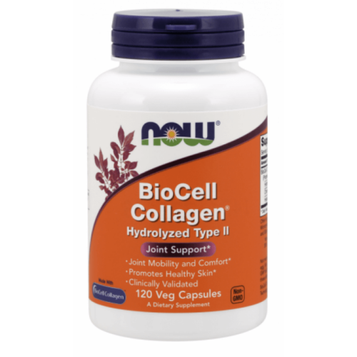 Now BioCell Collagen® Hydrolyzed Type II - 120 Veg Capsules