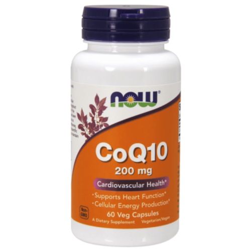 Now CoQ10 200 mg - 60 Veg Capsules
