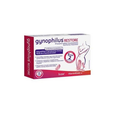 Gynophilus Restore hüvelytabletta (2x)