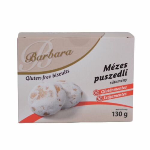 Barbara gluténmentes mézes puszedli 130 g