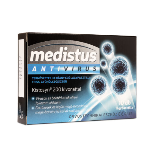 Medistus antivirus lágypasztilla 10 db