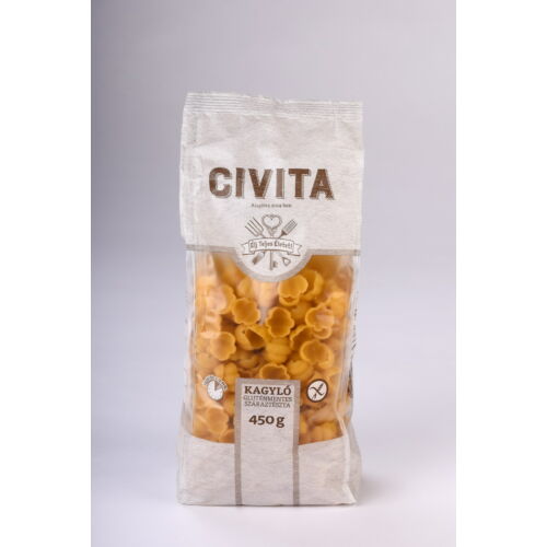 Civita kukorica száraztészta kagyló 450 g