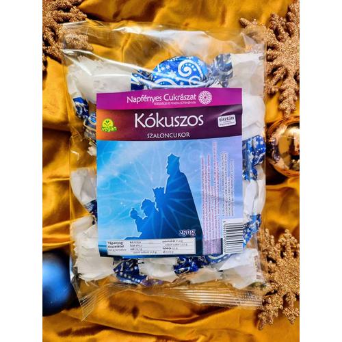 Napfényes cukrászat vegan töltött szaloncukor kókuszos 250 g