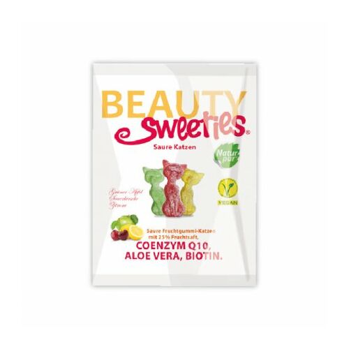 Beauty Sweeties gluténmentes vegán gumicukor cicák 125 g