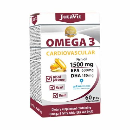 Jutavit omega 3 cardiovascular 1500mg kapszula 60 db