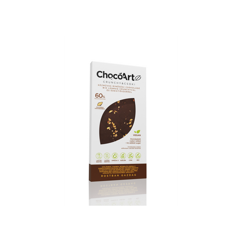 Chocoartz crunchy és csoki csokoládé kókusztejjel és nyomelemekkel 70 g