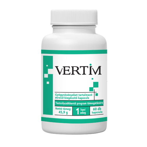 Vertim gyógynövényeket tartalmazó étrend-kiegészítő kapszula 60 db