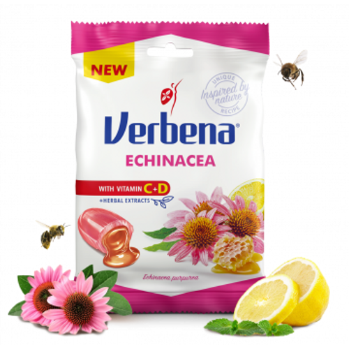 Verbena cukorka echinacea 60 g