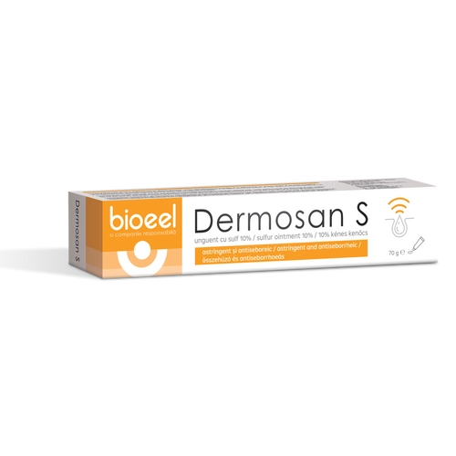 Bioeel dermosan s (sulfur10%) kénes kenőcs 70 g