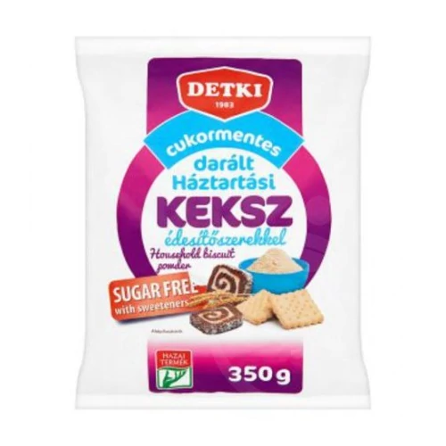 Detki cukormentes darált háztartási keksz 350 g
