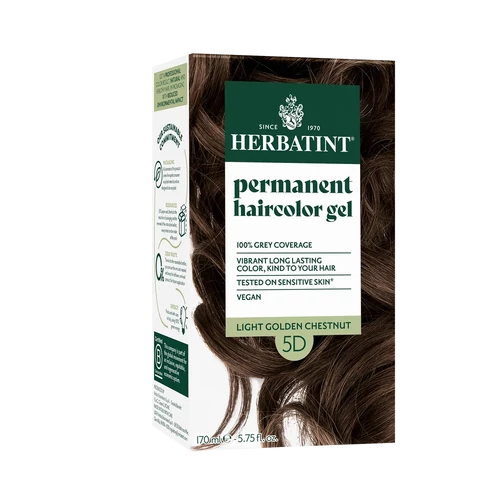 Herbatint 5d arany világos gesztenye hajfesték 170 ml
