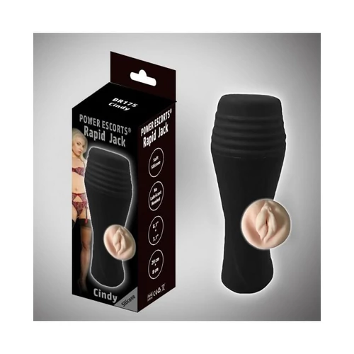 Power Escorts Rapid Jack Black maszturbátor fekete