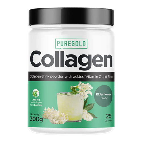 Collagen Marha kollagén italpor - Bodza - 300g - PureGold
