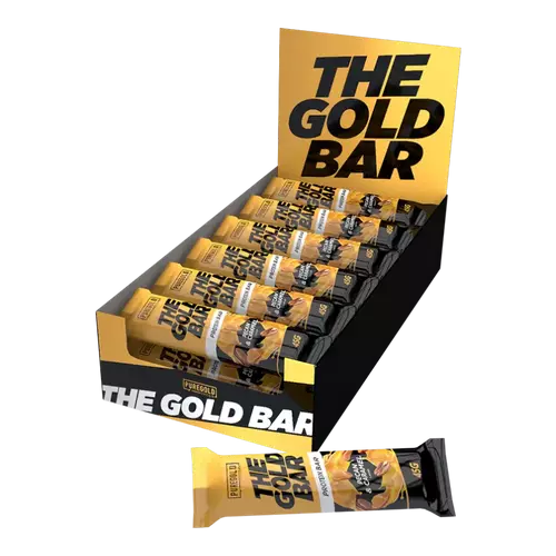 The Gold Bar protein szelet - Pekándió & Karamell - 18x45g - PureGold