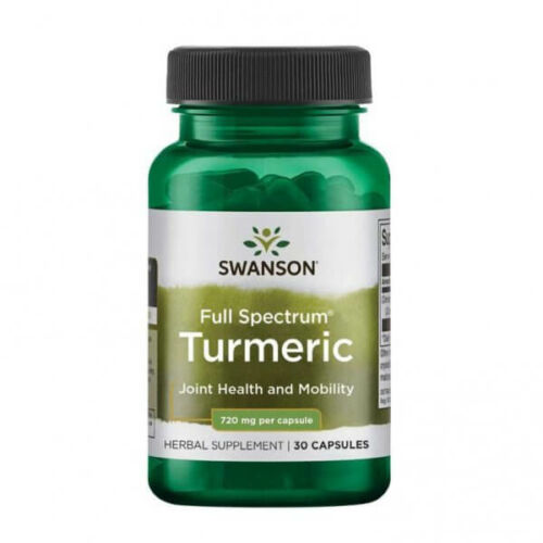 Swanson Turmeric Kurkuma 720 mg / 100 kapszula