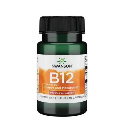 Swanson B12-vitamin 500 mcg/100 db