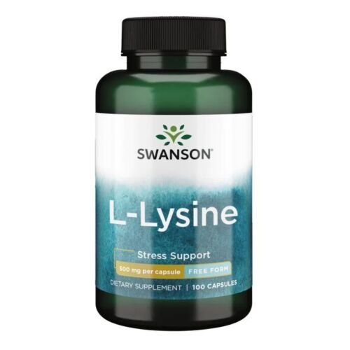 Swanson L-Lizin (szabad formájú)  500 mg / 100 db