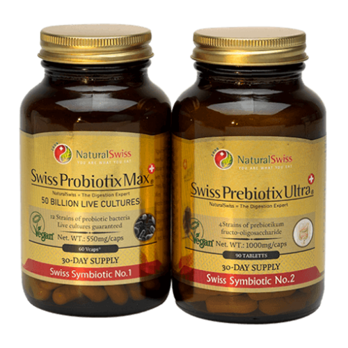 NaturalSwiss Szimbiotikum - Pre- és Probiotikum MAX-Ultra