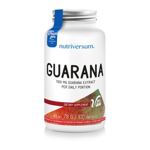 Nutriversum Guarana - 100 kapszula - VITA