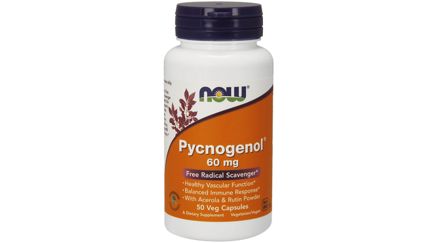 NOW Now Pycnogenol® 60 mg - 50 Veg Capsules - Vital-max ...