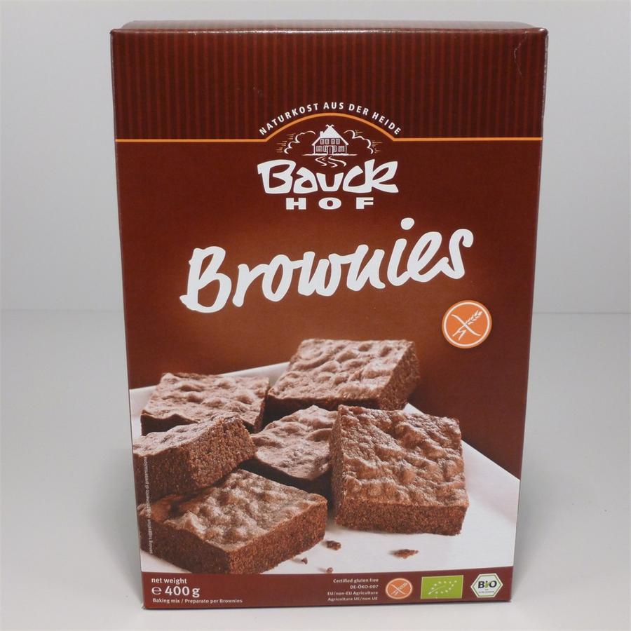 onlinePénztárca Bauck Hof bio gluténmentes brownie sütemény keverék 400 g