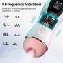 Kép 4/9 - Masturbator-Vibration 8 Vibration modes + Interactive function