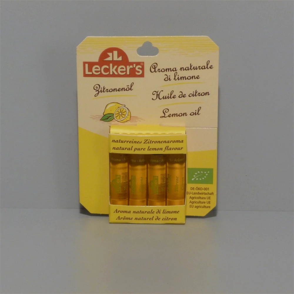 Leckers bio citromolaj /étkezési/4x2 ml 8 ml