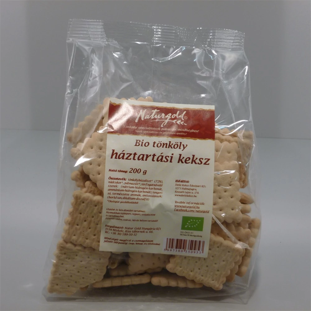 Naturgold bio tönköly háztartási keksz 150 g