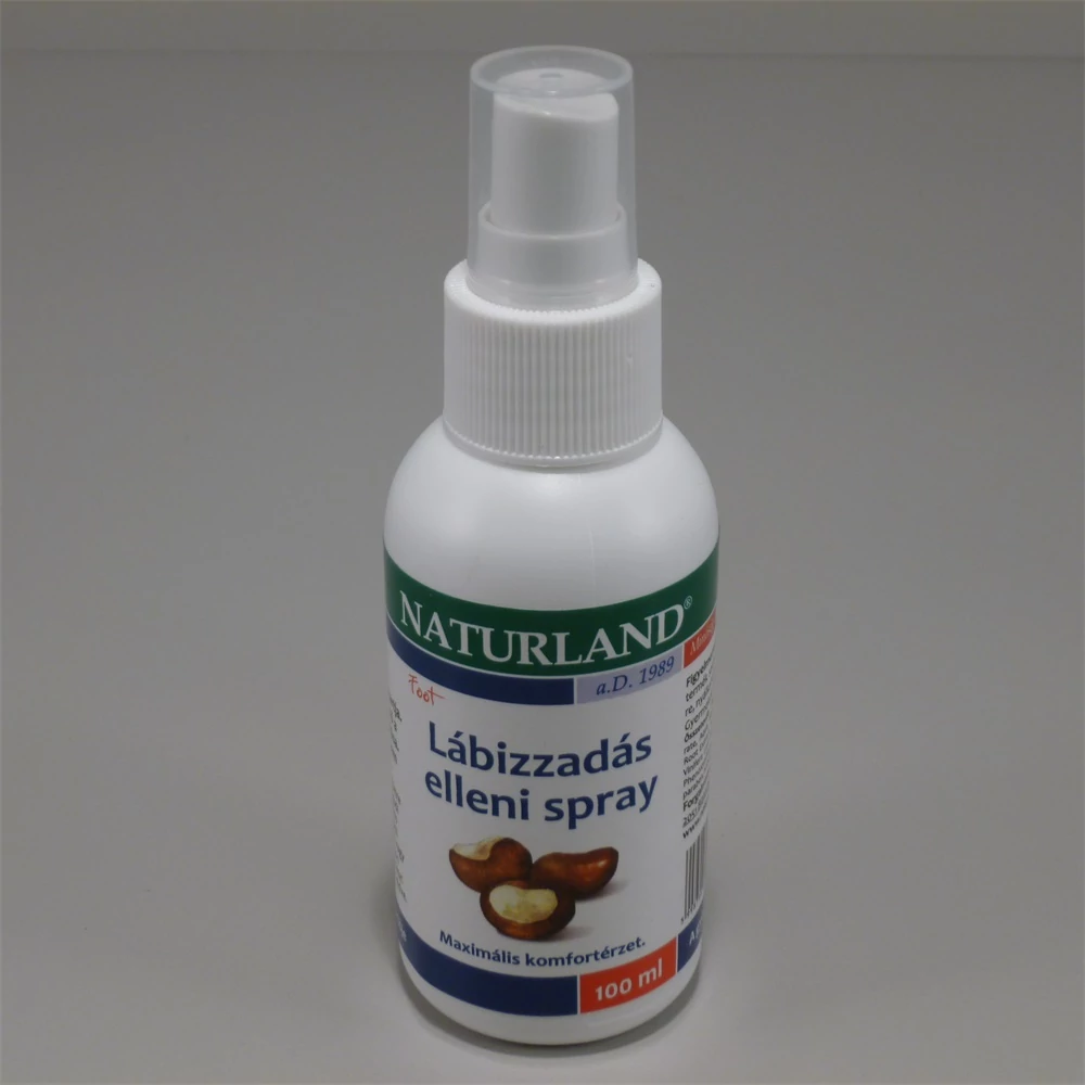 Naturland lábizzadás elleni spray 100 ml