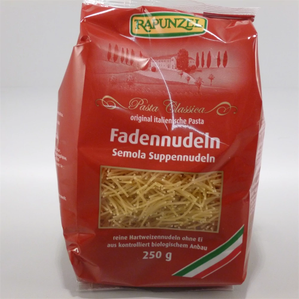 Rapunzel bio tészta cérnametélt durum 250 g