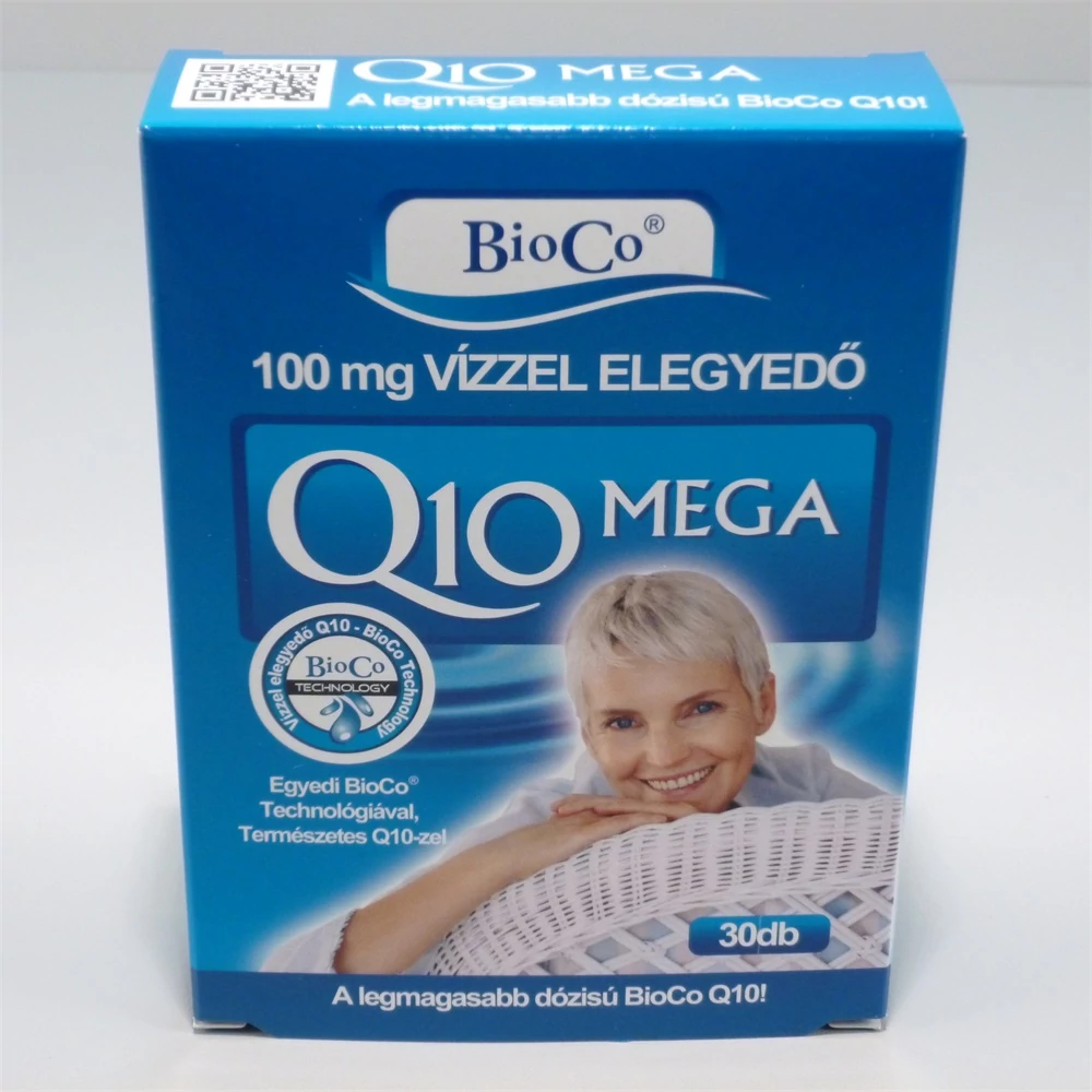 Bioco q10 100mg mega kapszula vízzel elegyedő 30 db