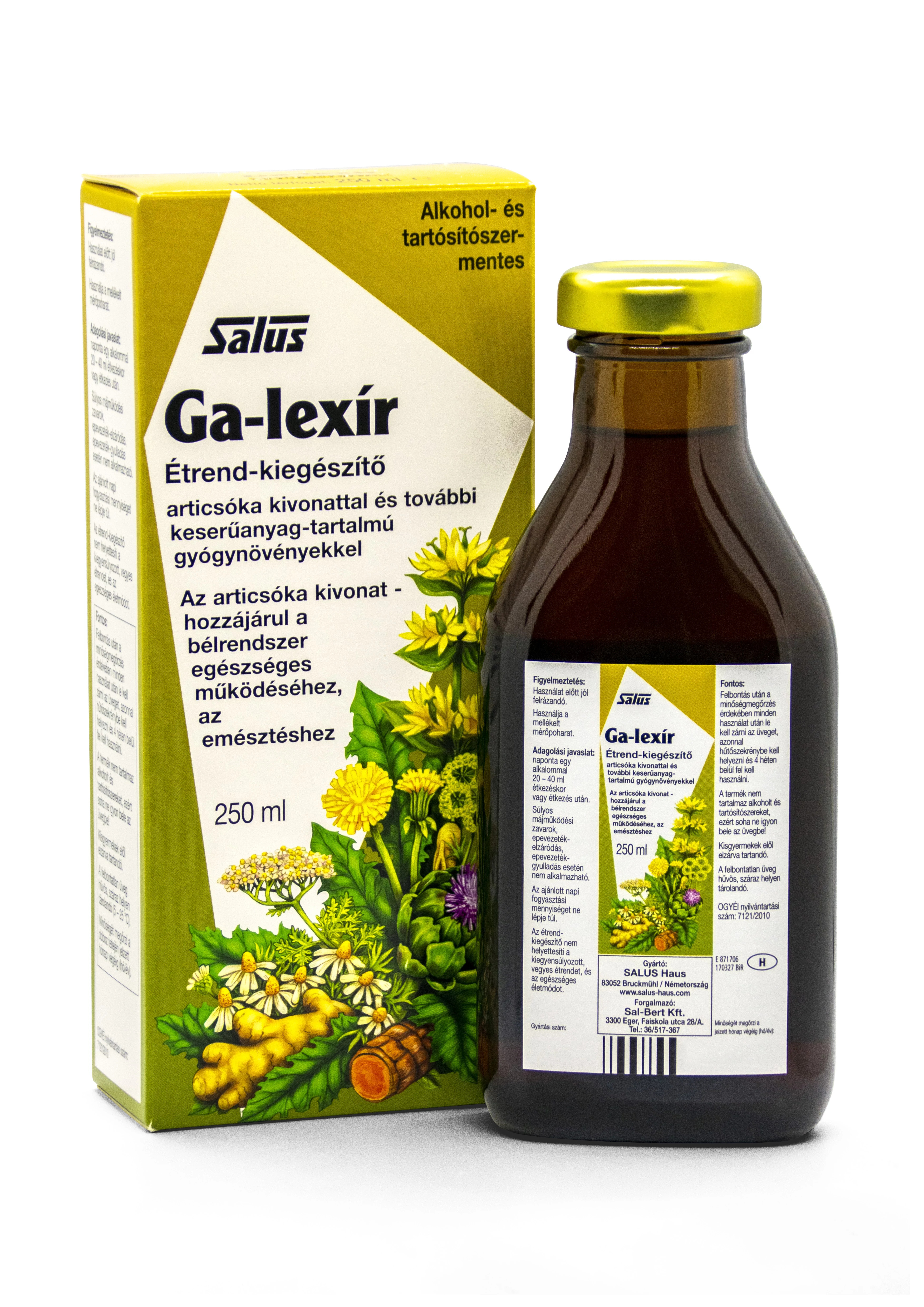 Salus ga-lexír szirup 250 ml