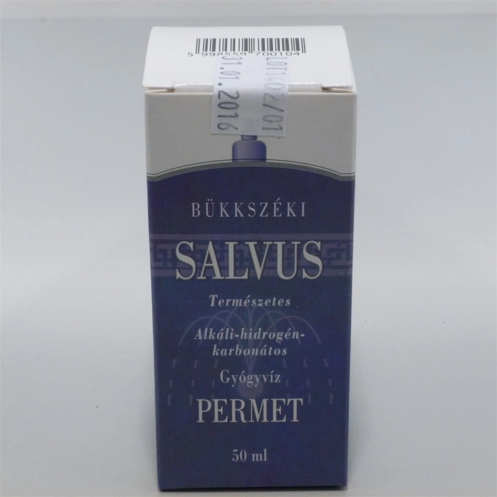 Salvus bükkszéki gyógyvíz permet /kék/ 50 ml