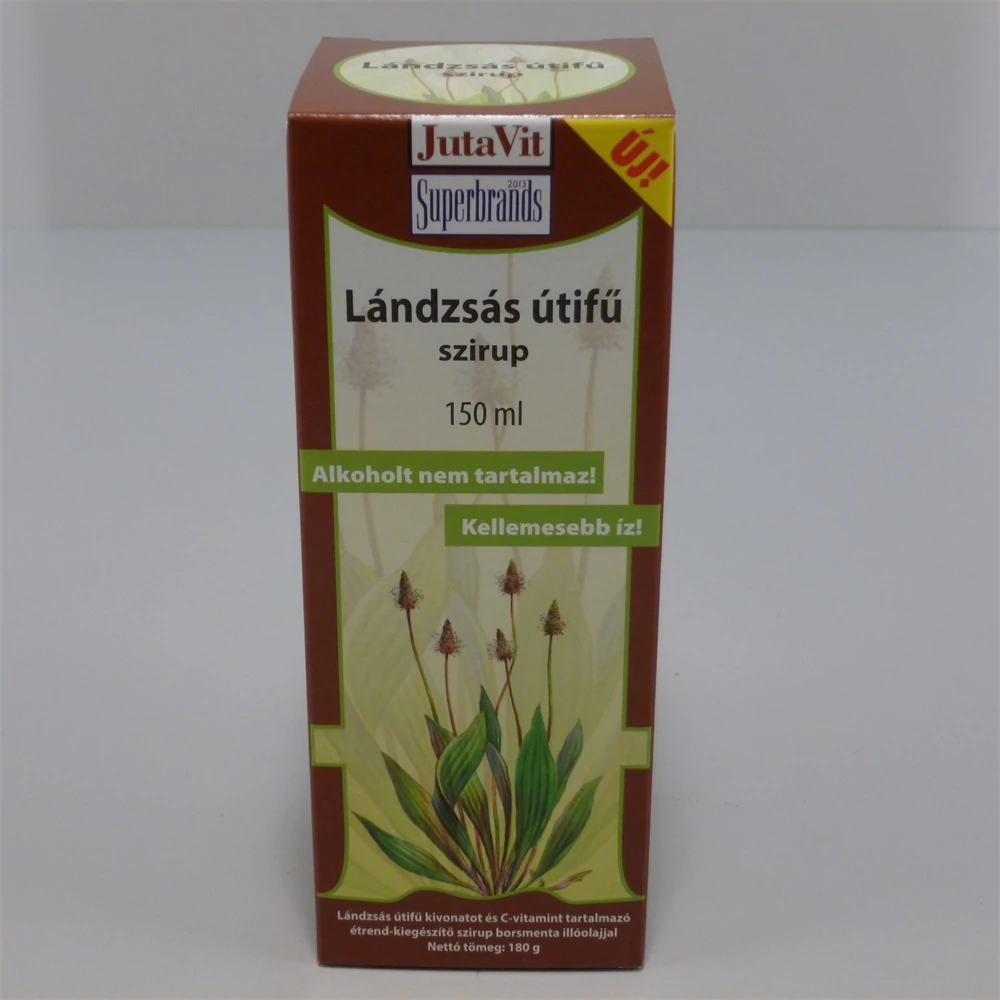 Jutavit lándzsás útifű szirup 150 ml