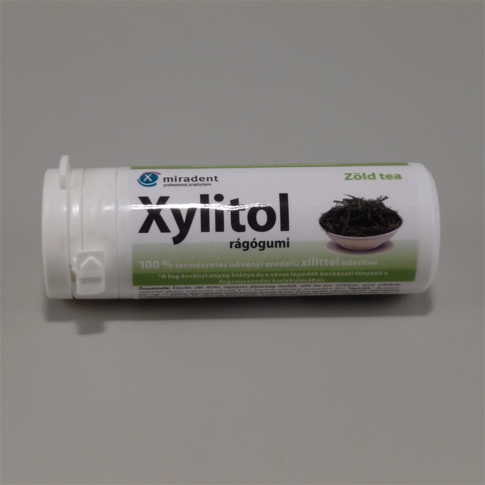 Xylitol rágógumi zöld tea 30 db