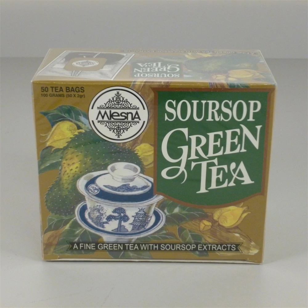 Mlesna soursop zöld tea 50x2g 50 db