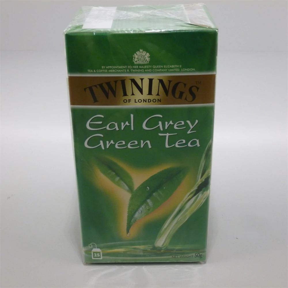 Twinings earl grey zöld tea 25x1,6 g 40 g