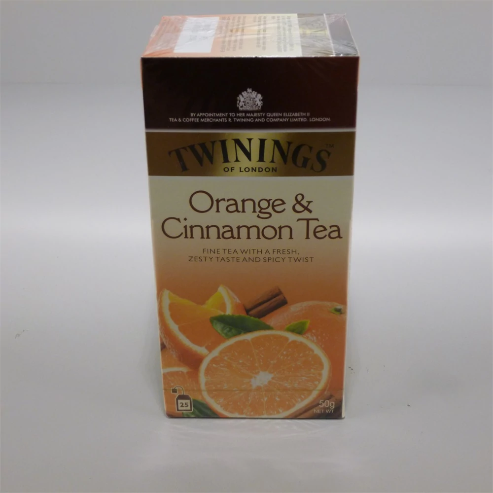 Twinings narancs-fahéj tea 25x2g 50 g