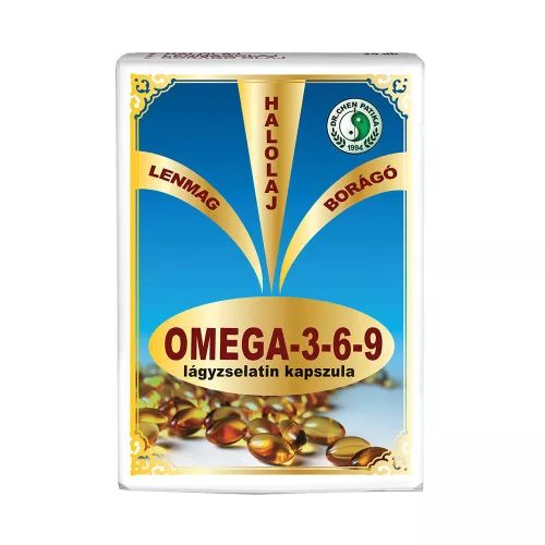 Dr.chen omega-3-6-9 lágyzselatin kapszula 30 db