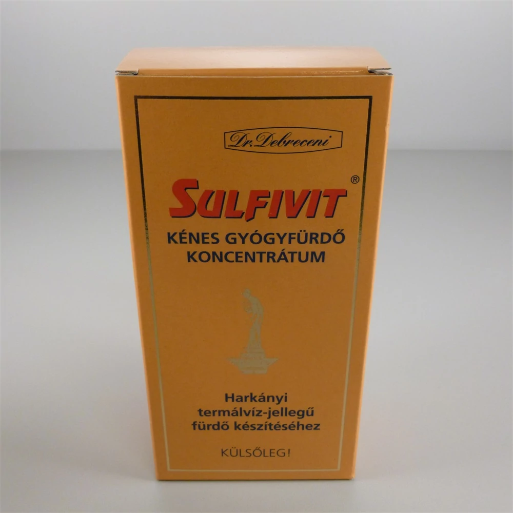 Sulfivit kénes gyógyfürdő koncentrátum 500 ml